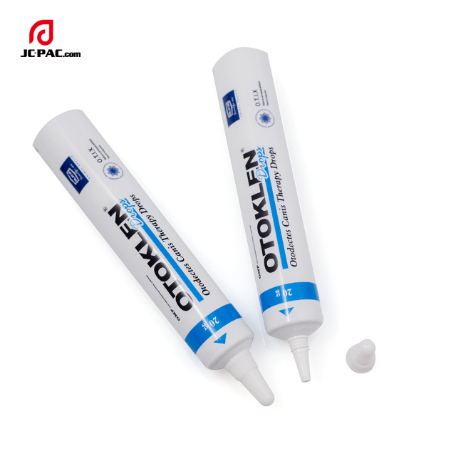 19mm Diameter Aluminum Plastic Tube for Ointment Packaging with Nozzle Tip Medical Emulsifiable Paste Laminated Packaging Tube