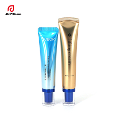 19mm Diameter Aluminum Plastic Tube Eye CC Cream Lifting Cream Packaging 10ml 15ml Laminated Cosmetics Tube with Acrylic Cap