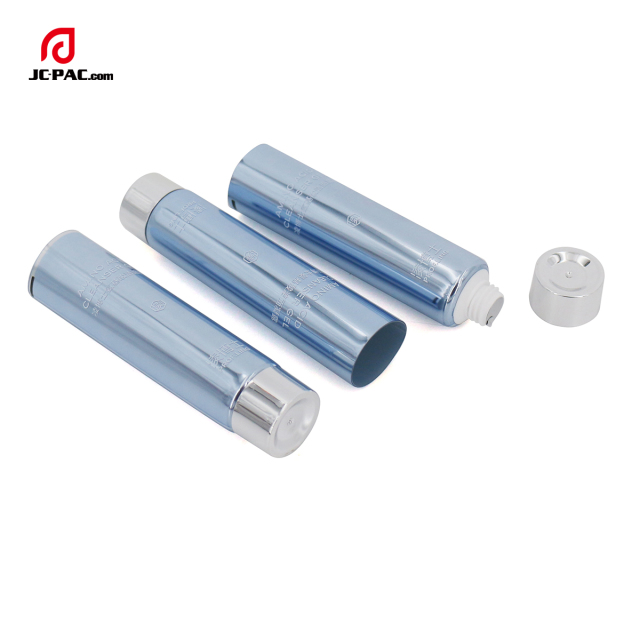 10g Tube Packing Empty High Gloss Aluminium Laminated Tubes Cosmetic Packaging Face Cream Sample Tube Packaging