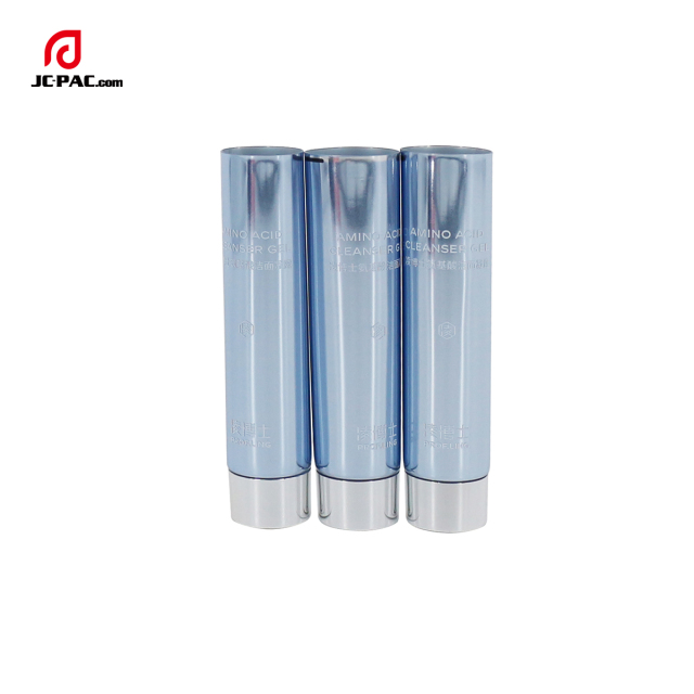 10g Tube Packing Empty High Gloss Aluminium Laminated Tubes Cosmetic Packaging Face Cream Sample Tube Packaging