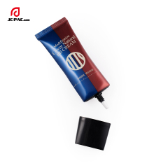 25mm Diameter Super Oval Empty Customized Aluminium Plastic Tube for Eye Cream Package Laminated 10ML 15ML 20ML BB Cream Primer Tube Nozzle