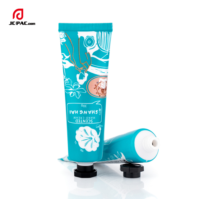 25ml 30ml 40ml Empty ABL Tube for Hand Cream Package with Octagonal Screw Cap Laminated Tube Glossy Finish Cosmetics Soft Tube
