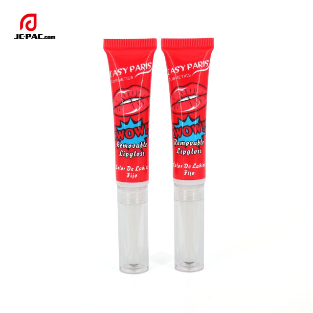 Cosmetic Plastic Tube For Hair Growth Serum 15ml 20ml Scalp Care Tube With Massage Roller Ball