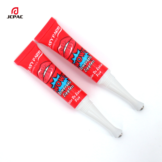 Cosmetic Plastic Tube For Hair Growth Serum 15ml 20ml Scalp Care Tube With Massage Roller Ball