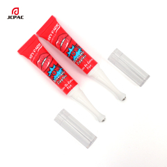 Cosmetic Plastic Tube For Hair Growth Serum 15ml 20ml Scalp Care Tube With Massage Roller Ball
