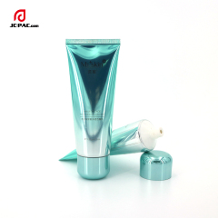 Luxury Round Aluminum ABL Laminated Tube for Empty Hand Cream and Facial Cleanser Cosmetic Packaging with Metalized Cap