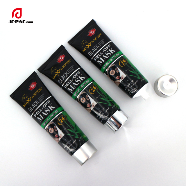 120g Facial Cleanser Cream Packaging Tube For Face Wash Hand Cream Flip Top Cap Cosmetic Plastic Squeeze Tube