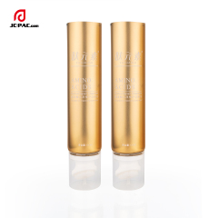 120g Cosmetic Plastic Tube With Silicone Brush Aluminum Plastic Tube For Facial Cleanser Body Scrub