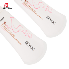 Custom Private Label 100ml 100g Variable Liquid Dispensing Massage Rubber Brush Tube For Facial Cleanser Body Scrub