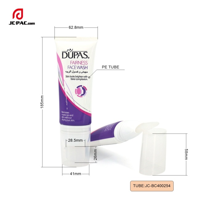 Custom 100ml 100g Facial Mask Tube With Facial Mask Spoon Skin Care Facial Care Tube With Silicone Brush Applicator