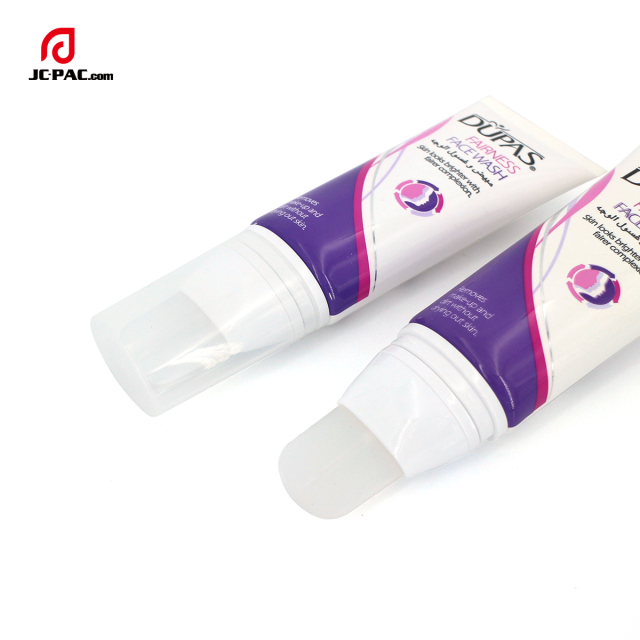 Custom 100ml 100g Facial Mask Tube With Facial Mask Spoon Skin Care Facial Care Tube With Silicone Brush Applicator