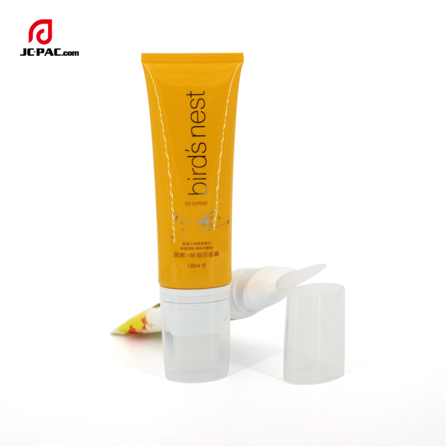 Custom 100ml 100g Facial Mask Tube With Facial Mask Spoon Skin Care Facial Care Tube With Silicone Brush Applicator