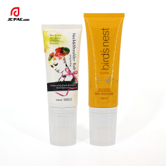 Custom 100ml 100g Facial Mask Tube With Facial Mask Spoon Skin Care Facial Care Tube With Silicone Brush Applicator