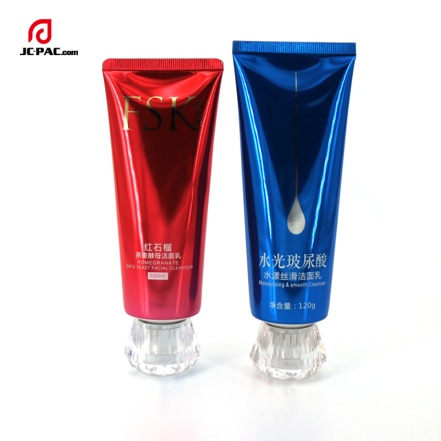 100ml Aluminum Plastic Laminated Tube Skin Care Cosmetic Packaging Facial Cleanser Hand Lotion Cream Tube