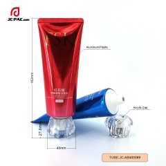 100ml Aluminum Plastic Laminated Tube Skin Care Cosmetic Packaging Facial Cleanser Hand Lotion Cream Tube