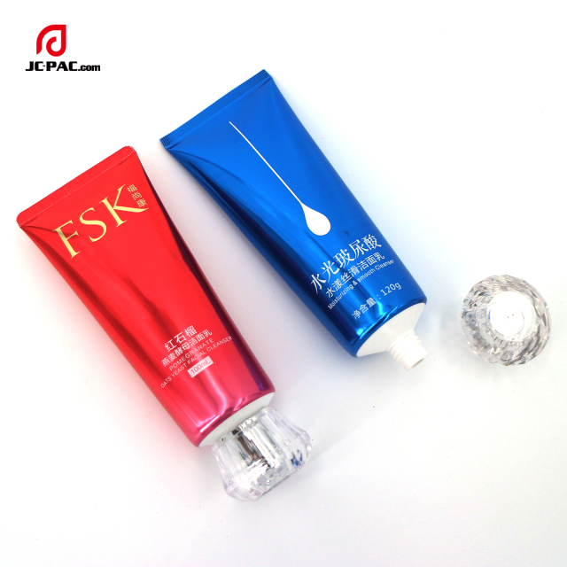 100ml Aluminum Plastic Laminated Tube Skin Care Cosmetic Packaging Facial Cleanser Hand Lotion Cream Tube