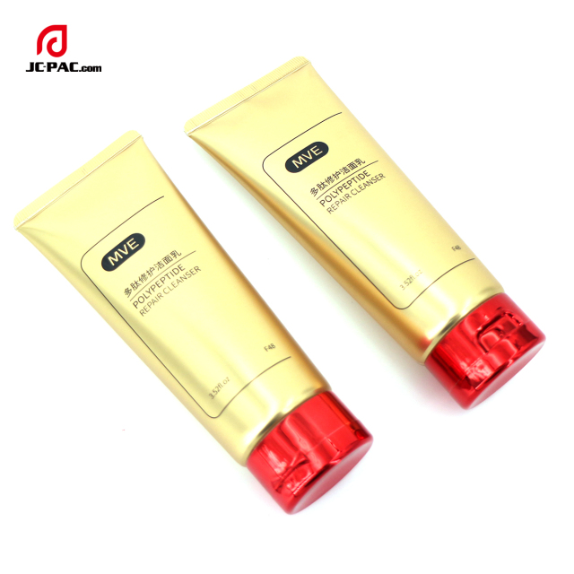 Unsealed Aluminum Plastic Laminated Cosmetic Skin Care Tube Hand Cream Face Wash Packaging Empty ABL Tubes With Flip Top Cap