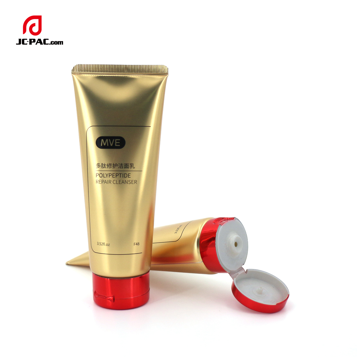Unsealed Aluminum Plastic Laminated Cosmetic Skin Care Tube Hand Cream Face Wash Packaging Empty ABL Tubes With Flip Top Cap