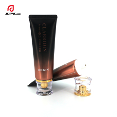 Laminated Cosmetic Tube Eco-Friendly Massage Empty Lotion Airless Tube Packaging Aluminum Plastic Tube with Acrylic Cap