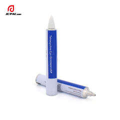 3ml 4ml 5ml Eye Ointment Packaging Tube With Needle Nozzle Aluminium Collapsible Ointment Tube