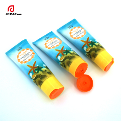Cosmetic Aluminum Plastic Tubes for Packing Cream Lotion Eco Friendly Packaging Laminated Squeeze Cosmetic Plastic Tube with Easy Open