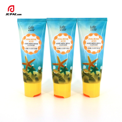 Cosmetic Aluminum Plastic Tubes for Packing Cream Lotion Eco Friendly Packaging Laminated Squeeze Cosmetic Plastic Tube with Easy Open