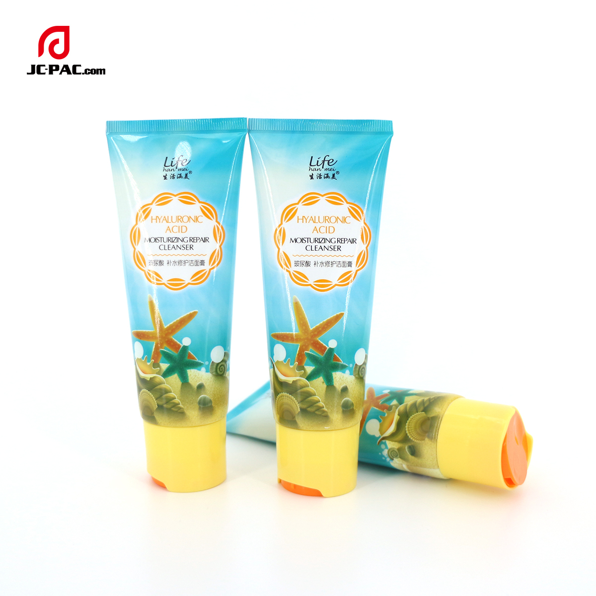 Cosmetic Aluminum Plastic Tubes for Packing Cream Lotion Eco Friendly Packaging Laminated Squeeze Cosmetic Plastic Tube with Easy Open