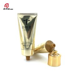 80g 100g 120g Aluminum-plastic Laminated Tube for Sun Block Cream Squeezed Tube Hand Cream Packaging Container with Special Cap