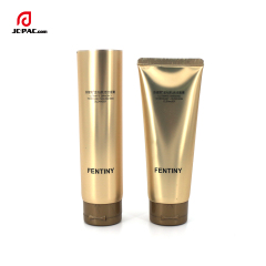 Squeeze Tubes Manufacturer Skincare Facial Cleanser Wire Drawing ABL Tube with Metal Lining Flip Top Lid Aluminum-Plastic Tube