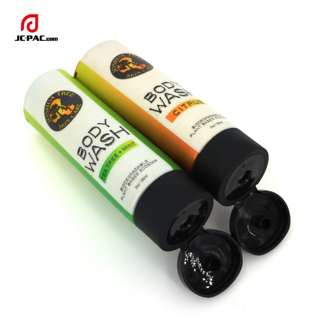 ABL Shiny Silver Metallic Cosmetic Tube with Caps New Arrival Laser Tube Aluminum Plastic Cosmetic Tube for Face Cream Lotion