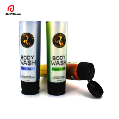 ABL Shiny Silver Metallic Cosmetic Tube with Caps New Arrival Laser Tube Aluminum Plastic Cosmetic Tube for Face Cream Lotion