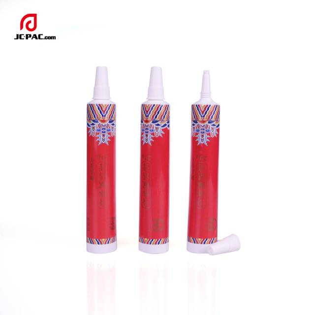 Custom Design Empty 20g Twist off Long Nozzle Tube for Medicine Products