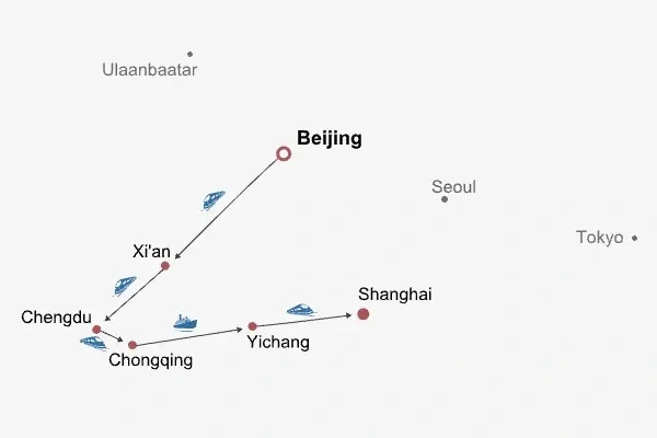 13 Days Private Tour of Beijing - Xi'an - Chengdu - Chongqing - Yangtze River Cruise - Yichang - Shanghai