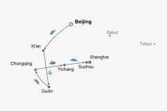 15 Days Beijing - Xi'an - Guilin - Yangshuo - Guilin - Chongqing - Yangtze River Cruise - Yichang - Suzhou - Shanghai