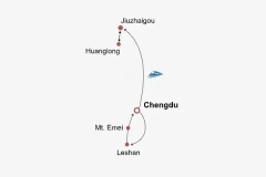 6 Days Private Tour of Chengdu - Leshan - Mt. Emei - Chengdu - Huanglong - Jiuzhaigou