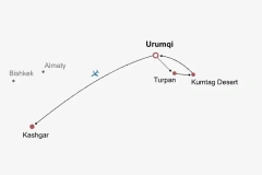 7 Days Private Tour of Urumqi - Turpan - Kumtag Desert - Urumqi - Kashgar