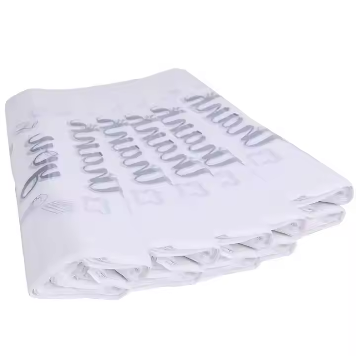 Custom Thank You Plastic Bags Plastic T Shirt Bags for Business Small Grocery Shopping Retail
