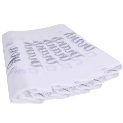Custom Thank You Plastic Bags Plastic T Shirt Bags for Business Small Grocery Shopping Retail