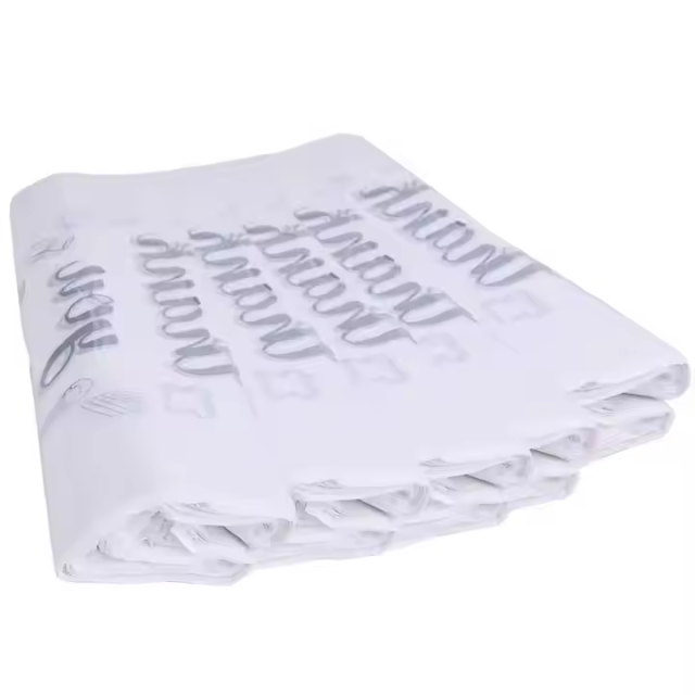 Custom Thank You Plastic Bags Plastic T Shirt Bags for Business Small Grocery Shopping Retail