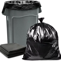 55-60 Gallon Trash Bags Heavy Duty Large Black Outdoor Trash Bags Extra Large Garbage Bags Biodegradable for Wholesale