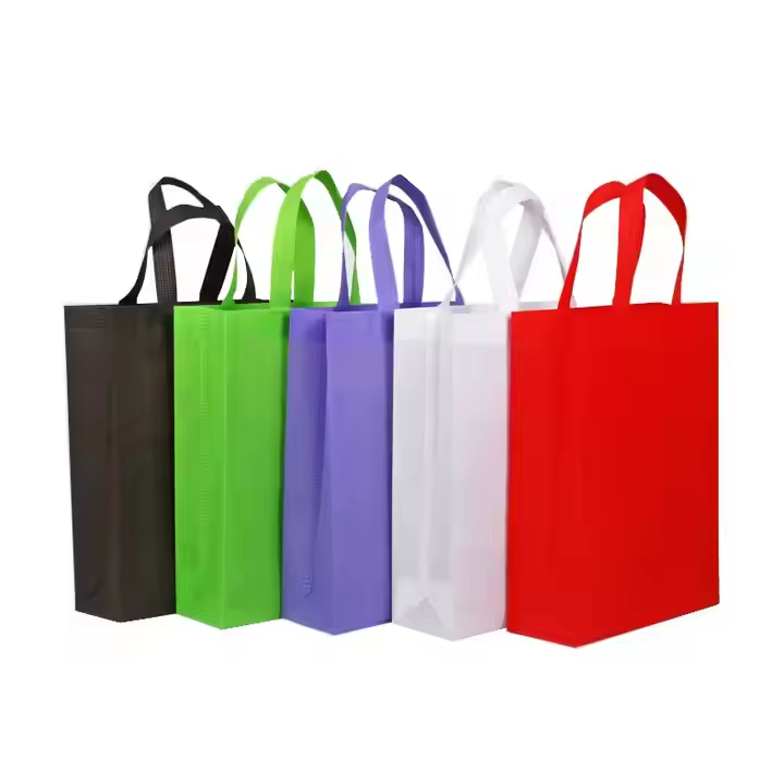 Eco Friendly Non Woven Shopping Bags with Handle Non Woven Tote Bag Non Woven Bags Party Favor Reusable for Business Custom