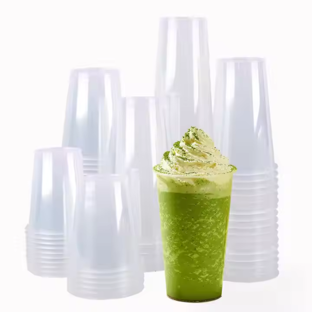 9 Oz Individually Wrapped Plastic Cups Transparent Plastic Drinking Cups Disposable Plastic Cups For Wedding
