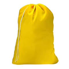Wholesale Heavy Duty reinforce 420oxford Drawstring Washing Laundry Bag with Custom logo printed for packing Dirty Clothes