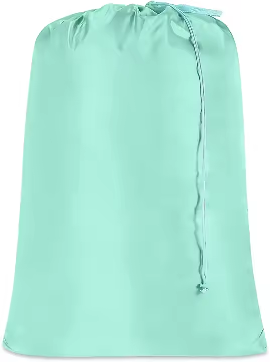 Wholesale Heavy Duty reinforce 420oxford Drawstring Washing Laundry Bag with Custom logo printed for packing Dirty Clothes