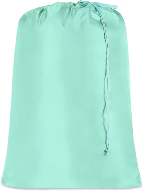 Wholesale Heavy Duty reinforce 420oxford Drawstring Washing Laundry Bag with Custom logo printed for packing Dirty Clothes
