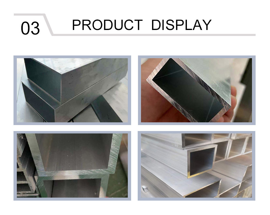 Seamless Aluminum Rectangular Tube