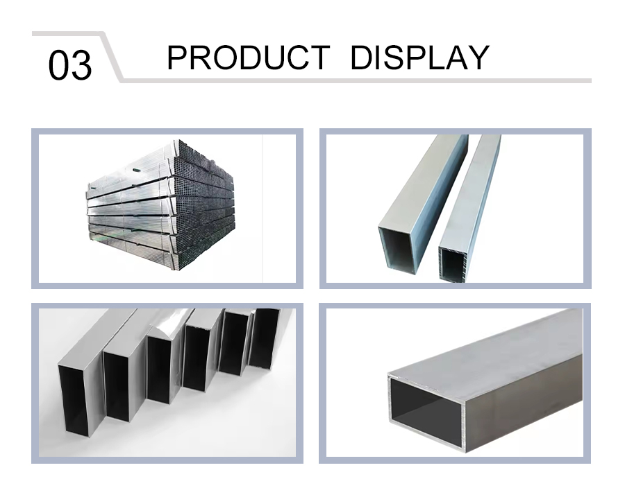 Hard Aluminum Alloy Rectangle Tube