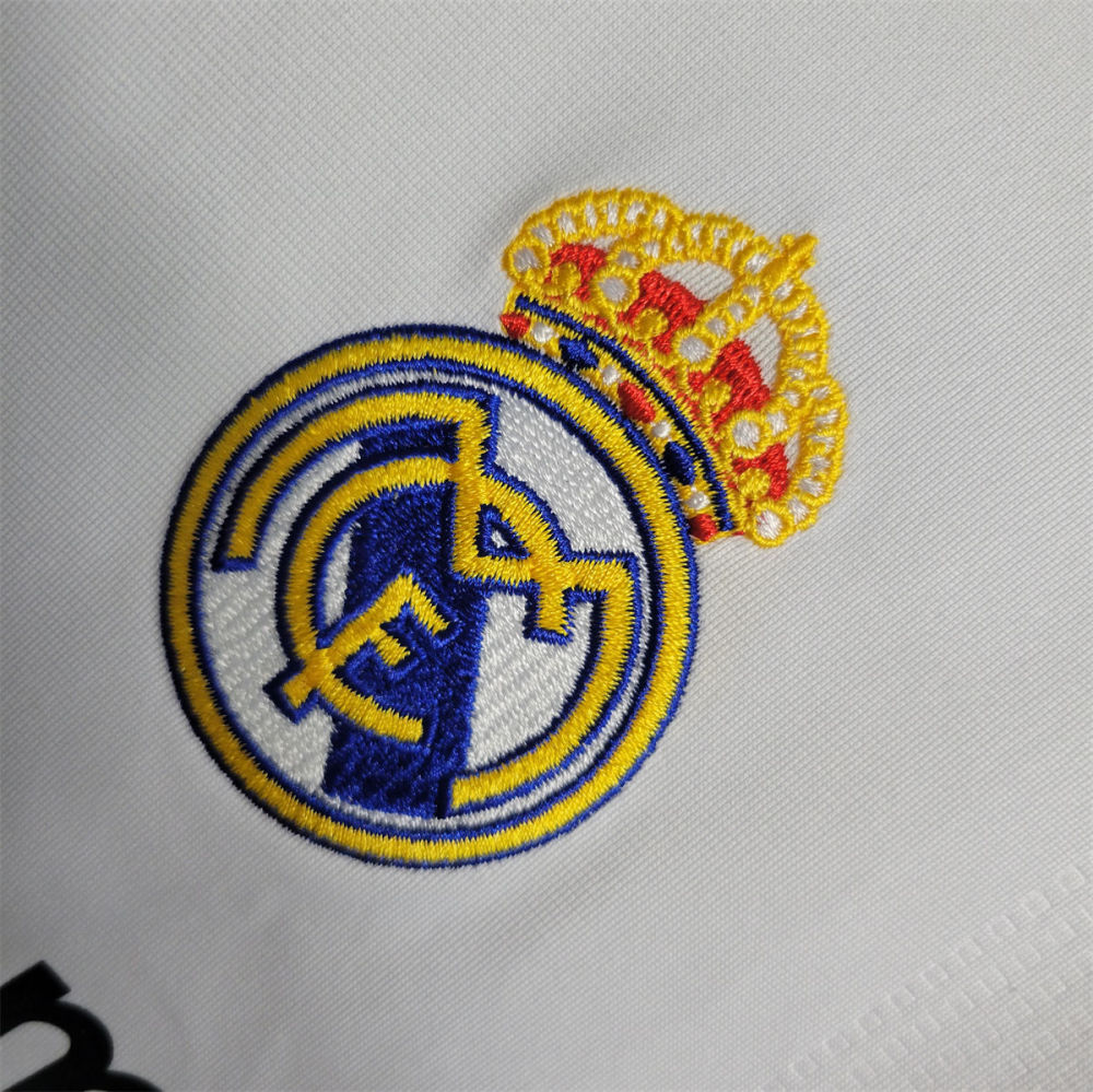Real Madrid 09/10 Home Retro jersey Third Home Long Sleeves Fan Version