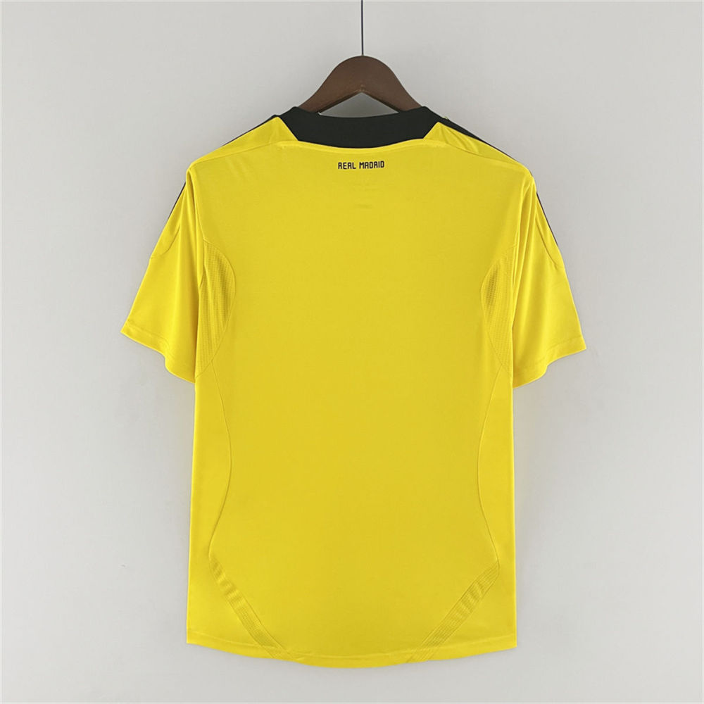 Real Madrid Retro 11/12 Yellow jersey Fan Version