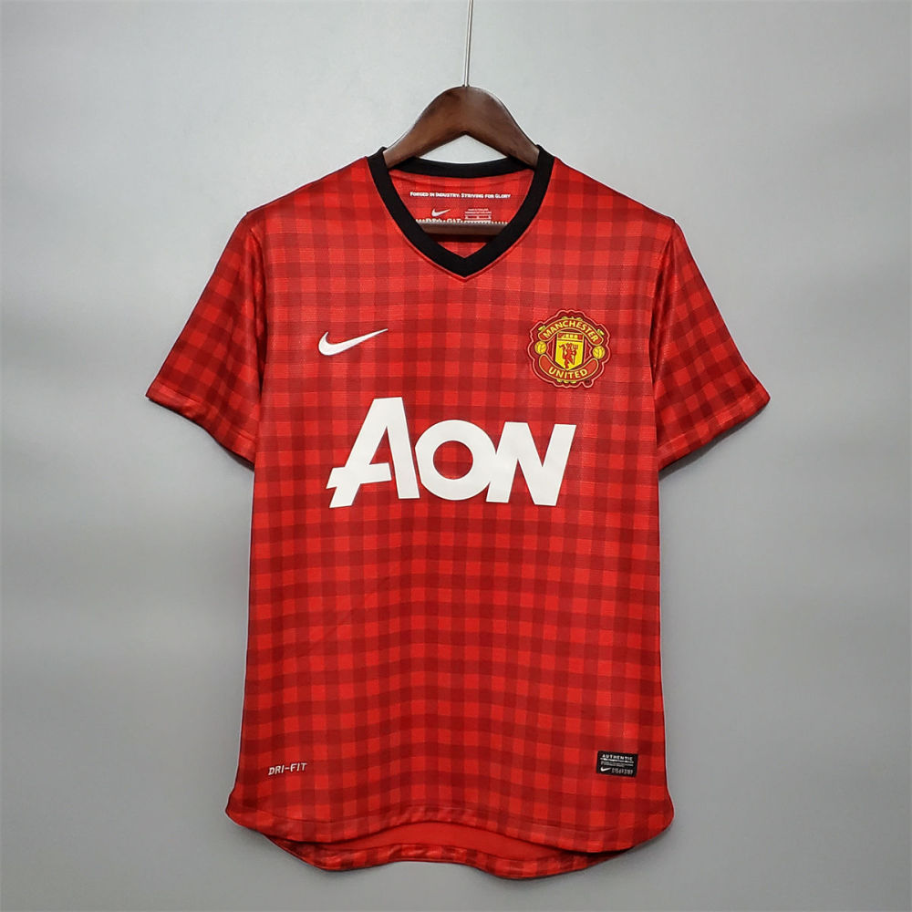 Retro Manchester United 12/13 home jersey Fan Version